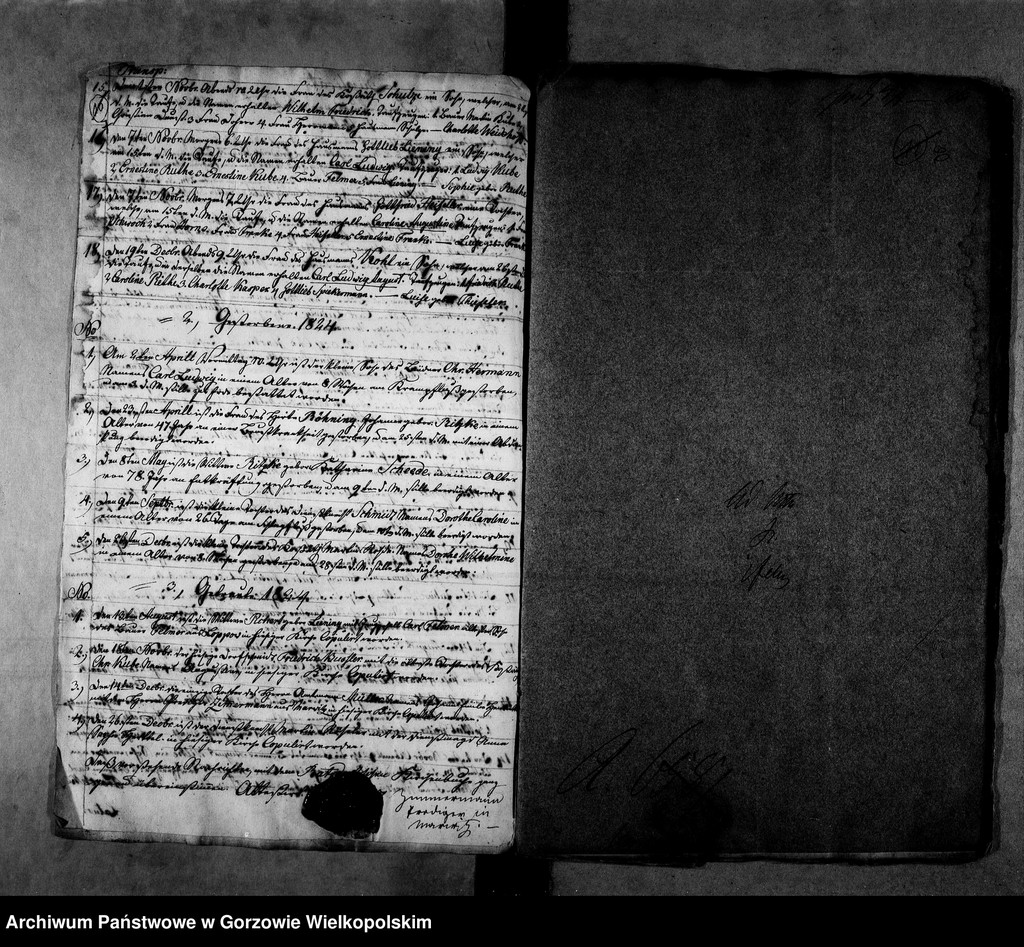 image.from.unit.number "Duplikate der Kirchenbücher von der Parochie Ratzdorf (Racław)"