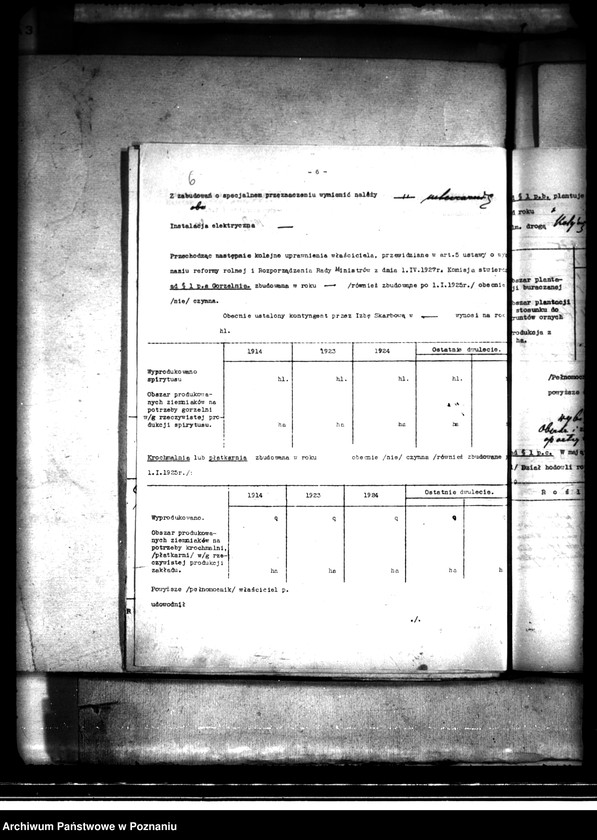 Obraz 10 z jednostki "Majątek Myjomice powiatu kępińskiego wyłączenie z art. 4,5 ustawy o przeprowadzeniu reformy rolnej"