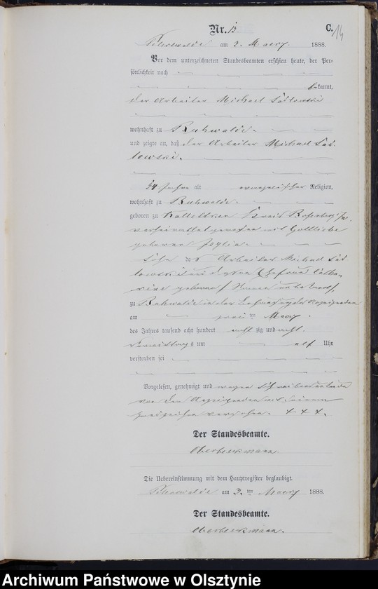 image.from.unit.number "Sterbe-Neben-Register Nr 1 - 84"