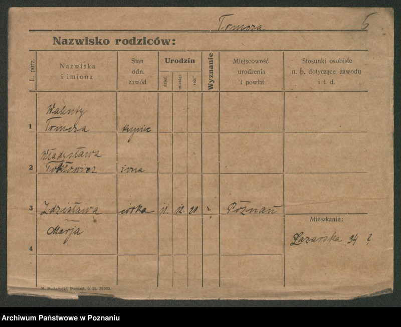 Obraz 14 z jednostki "Tombers - Tomczak (żonaci - samotni mężczyźni)"