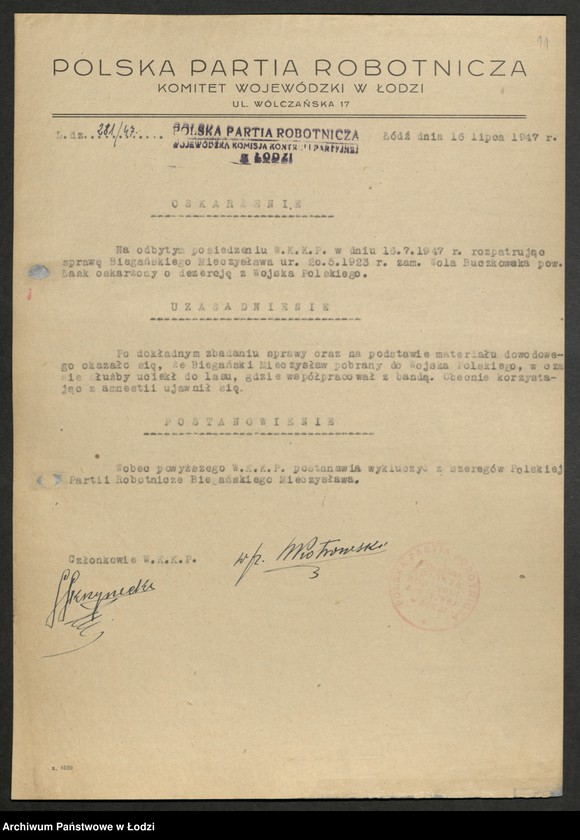 Obraz 12 z jednostki "[Uchwały WKKP A-O]"