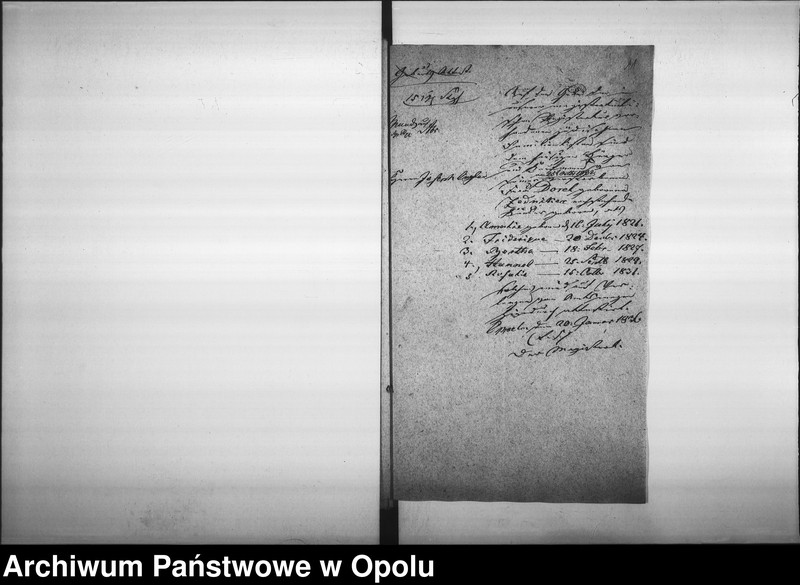 Obraz 14 z jednostki "Acta des Magistrats zu Oppeln betreffend Ertheilung von Geburts pp. Attesten für Juden"