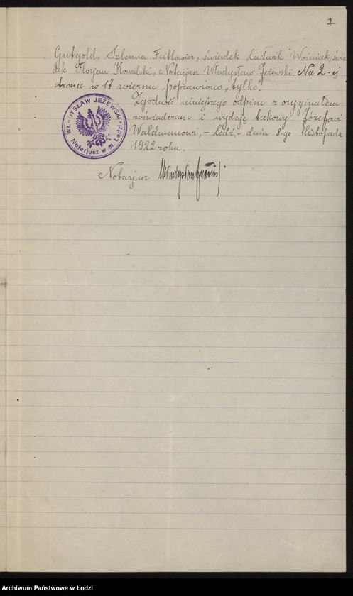 Obraz 9 z jednostki "Bracia Feitlowicz, Gutgold i Waldman- artykuły spożywcze"