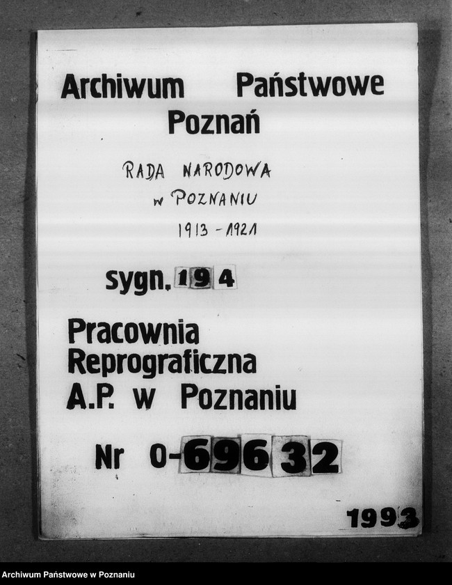 Obraz 1 z jednostki "Zjazd działaczy Górnego Śląska, regulamin wieców, raporty informacyjne na temat Śląska, księga przychodów i rozchodów z plebiscytu."