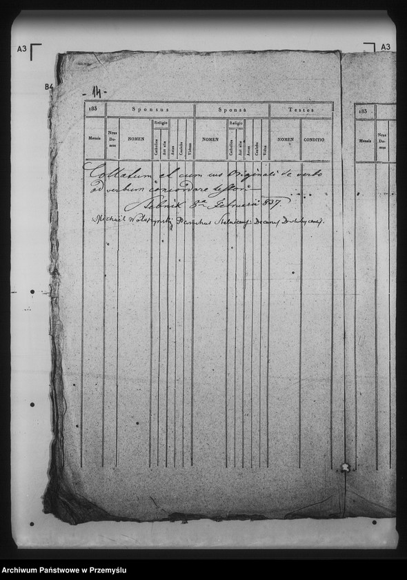 Obraz 20 z jednostki "[Kopie ksiąg metrykalnych parafii Krynica (dekanat Medenice)]"