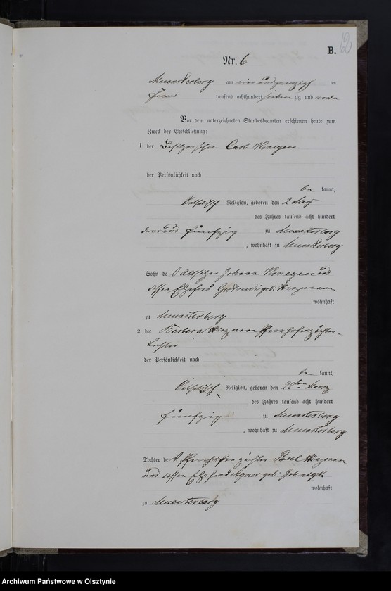 image.from.unit.number "Heiraths-Neben-Register Nr 1 - 13"