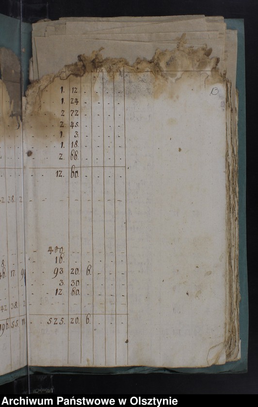 image.from.unit.number "Jahr Kirchen Rechnung der Kirchen zu Kruklanken aller Einnahme und Ausgabe wie auch Bau-Rechnung"