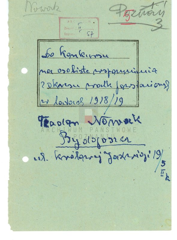 Obraz 9 z jednostki "Relacje i wspomnienia dotyczące powstania wielkopolskiego: 1. Poznań, część lV /autorzy relacji od N - S/."
