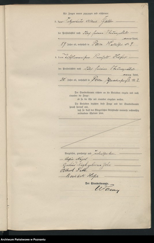 Obraz 20 z jednostki "Księga miejscowa małżeństw"