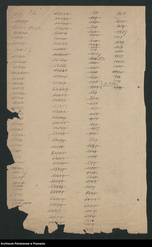 image.from.unit.number "Die Verschwörung unter der polnischen Bevölkerung der Provinz Posen /Poznań/ im Anschluss an die Insurrektion im Königreiche Polen."