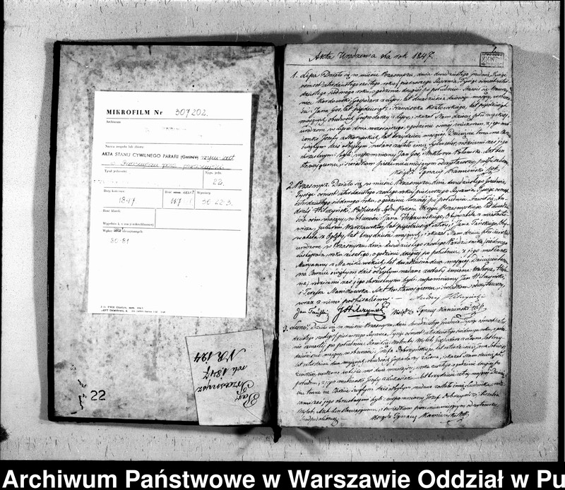 image.from.unit.number "Akta urodzeń, małżeństw, zgonów"