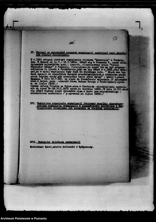 Obraz 17 z jednostki "Wykaz niemieckich organizacji politycznych i społecznych wraz z krótką charakterystyką ich działalności"
