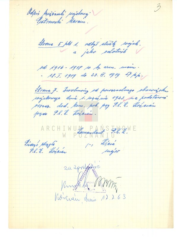 Obraz 16 z jednostki "Życiorysy powstańców wielkopolskich: P - tom V /Piotrowski Marcin - Polarek Paweł/."