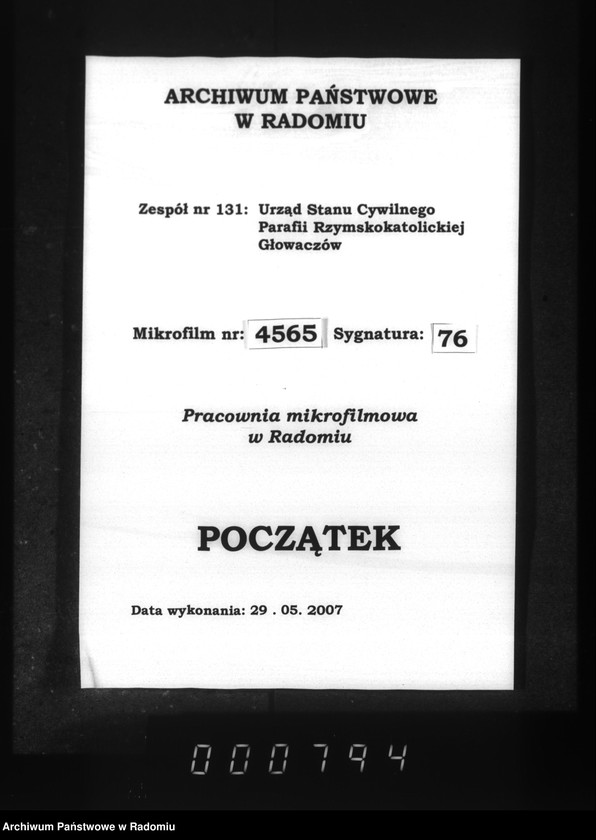 image.from.unit.number "[Duplikat akt urodzonych, zaślubionych i zmarłych parafii Głowaczów za 1886 rok]"