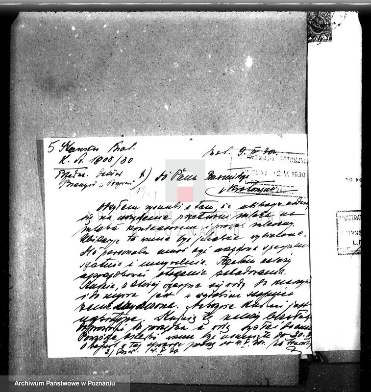 Obraz 9 z jednostki "Zatwierdzenie projektu przemysłowego urządzenia fabryki proszku mlecznego Firmy "Progres" w Krotoszynie"