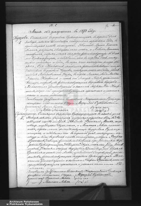image.from.team "Akta stanu cywilnego Okręgu Bóżniczego w Sulmierzycach"
