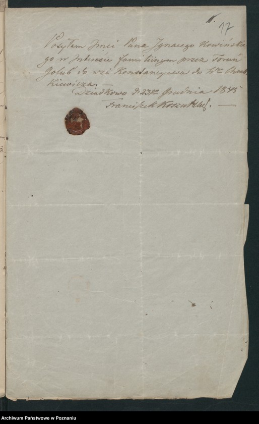 Obraz 20 z jednostki "A. betr. Ignaz Kowinski"