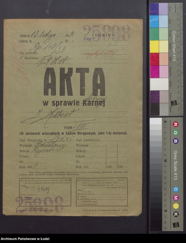 Obraz 2 z jednostki "„Łódzki Przemysł Niciany“ Izrael Kilbert – mechaniczna nawijalnia nici"