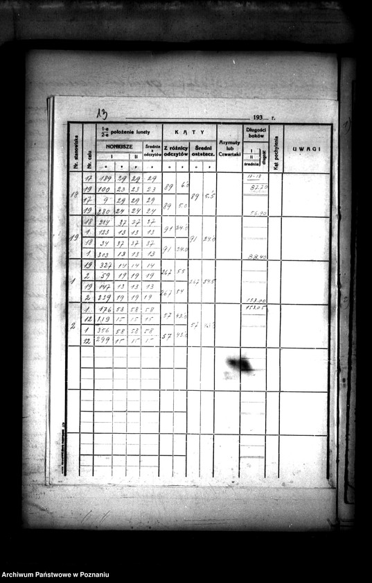 Obraz 16 z jednostki "Ustalenie granic rozparcelowanych części majątku Sławsk powiatu konińskiego"