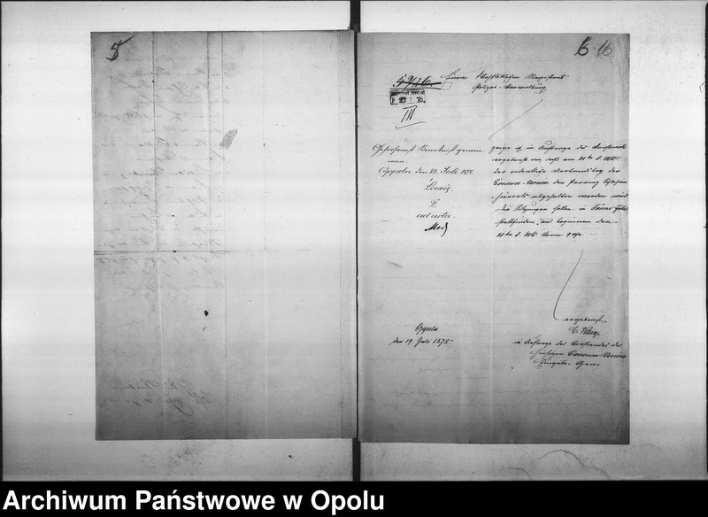 Obraz 16 z jednostki "Acta des Magistrats zu Oppeln betreffend den Consum-Verein"