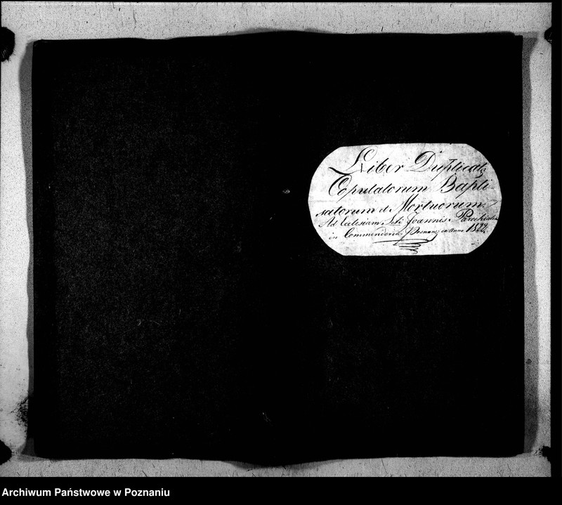 Obraz 2 z jednostki "Duplikat libri baptisatorum, copulatorum, mortuorum"