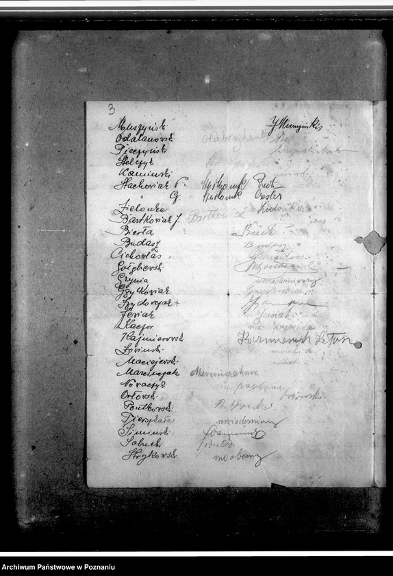 Obraz 7 z jednostki "Sprawozdania miesięczne oraz korespondencja koła w Środzie w sprawie przyjęcia na członka, powiadomienia o zebraniach, zaproszenia"