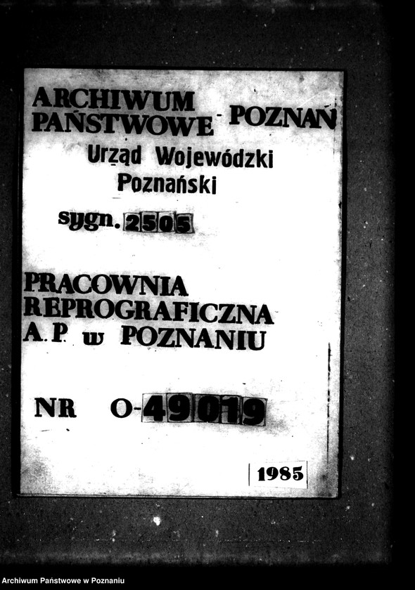 Obraz 16 z jednostki "Majątek Mierzejewo powiatu leszczyńskiego wyłączenie z art. 4/5 ustawy o reformie rolnej Alfred Ziółkowski"