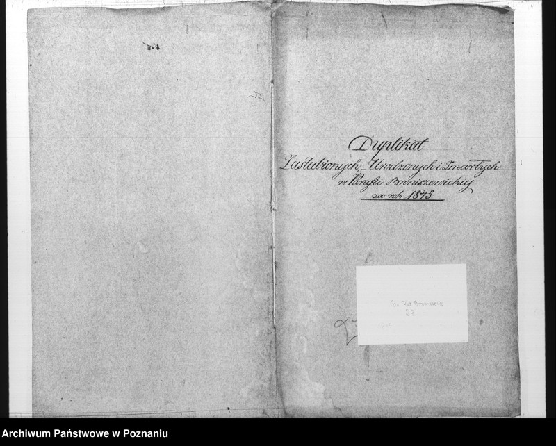 image.from.unit.number "Duplikat urodzonych, zaślubionych i zmarłych"