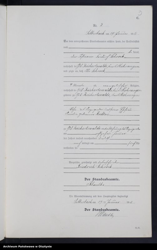 image.from.unit.number "Sterbe-Neben-Register Nr 1 - 33"