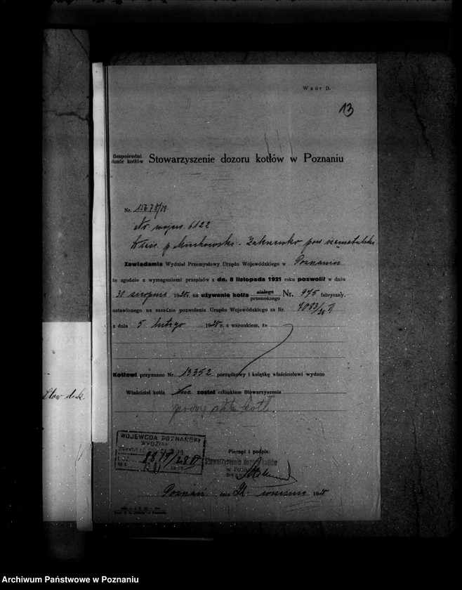 Obraz 20 z jednostki "Majętność Zakrzewo powiat szamotulski nr woj. kotła 6122"