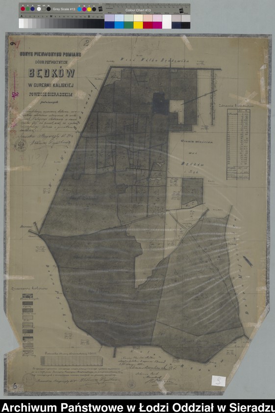 Obraz 2 z kolekcji "Mapy wsi regionu sieradzkiego111"