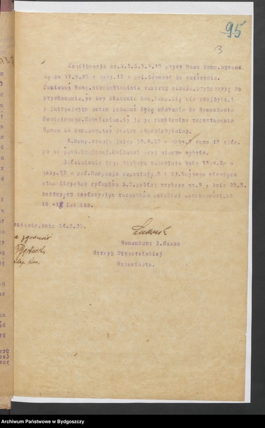 image.from.unit.number "Rozkazy [wewnętrzne i tajne wydane przez Komendę Powiatową Zachodniej Straży Obywatelskiej w Nowym Mieście]"