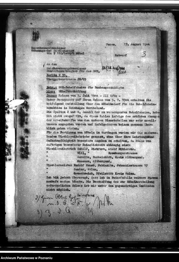 Obraz 7 z jednostki "DWH - Möbel für Behelfsheime"