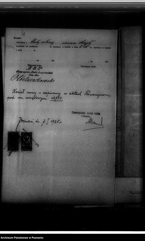 Obraz 10 z jednostki "Towarzystwo robót inżynieryjnych "Tri" w Poznaniu ul. Grottgera 14 nr woj. 5777"