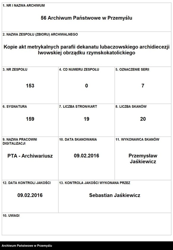 image.from.unit.number "Extractus ex libris metricalibus natorum, copulatorum et mortuorum ecclesia parochialis r.l. Łukawicensis pro anno solari 1845. Pagi: Łukawiec, Bihale, Szczutków cum Ruda Szczutkowska, Nowa Grobla, Kobylnica Ruska cum Wołoska [Wyciąg z ksiąg metrykalnych urodzeń, małżeństw i zgonów parafii obrządku łacińskiego w Łukawcu za rok 1845 wsie – Łukawiec, Bihale, Szczutków z Rudą Szczutkowską, Nowa Grobla, Kobylnica Ruska i Wołoska]"