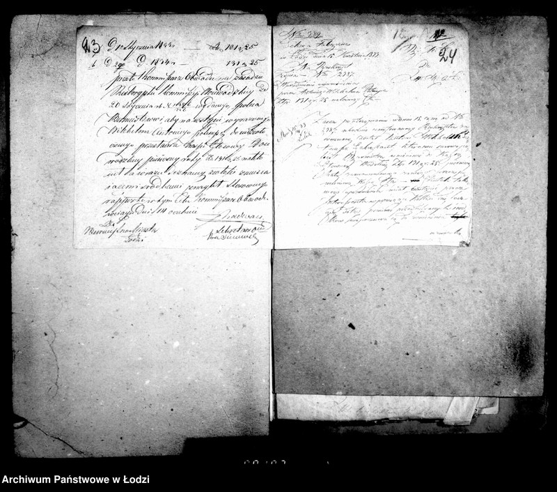 Obraz 20 z jednostki "Akta ławnika czynnego osady fabrycznej Łódka tyczące się zakładu fabrykanta pana Potempy "