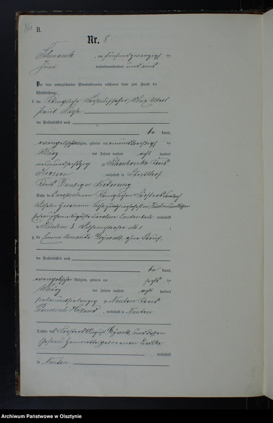image.from.unit.number "Heiraths-Neben-Register Nr 1 - 20"