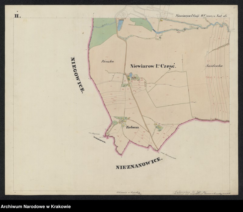 Obraz 5 z jednostki "195 Dorf Niewiarow [Niewiarów] I-sza część in Galizien Bochnier Kreis"