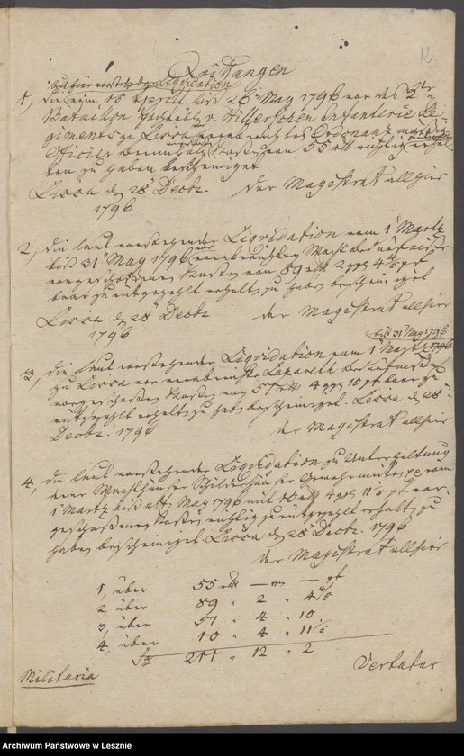 Obraz 15 z jednostki "[Anweisungen der Südpreussischen Kriegskasse]"