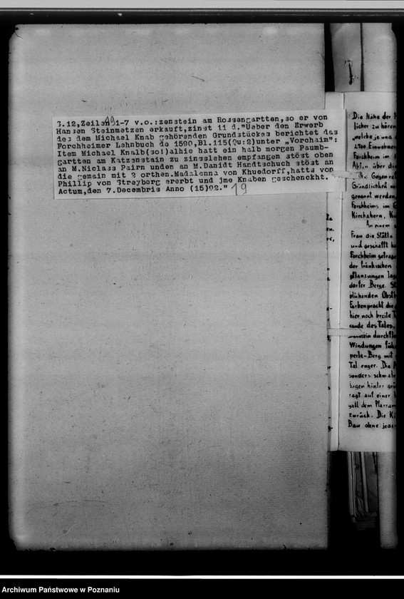 Obraz 19 z jednostki "Geschichtsblätter der Familie Knab, numery: 14 z 1926 roku, 19 i 20 z 1931 roku, 23 z 1934 roku i 26 z 1937 roku"