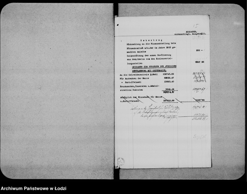 Obraz 13 z jednostki "Sprawozdanie kasowe"