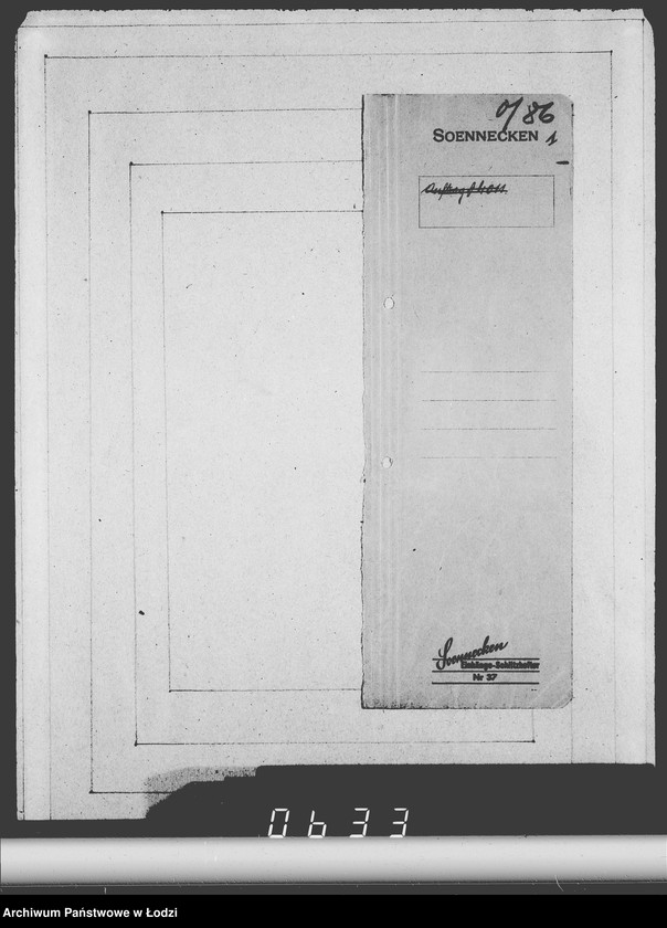 Obraz 5 z jednostki "Ausgelieferte Kommisionen Konto 0 von 60-[82] [Wydane na zlecenie G.V.meble z warsztatów Getta]."