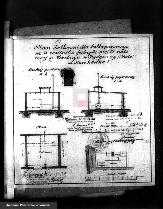 Obraz 14 z jednostki "Fabryka mebli własność Herzberg - Bydgoszcz - Okole nr woj. kotła 126"