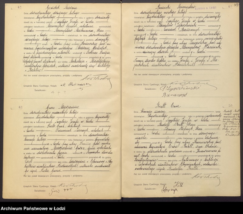 Obraz 15 z jednostki "Akta zgonów"