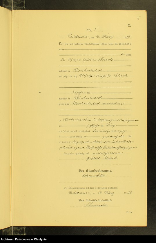 image.from.unit.number "Sterbe-Neben-Register Nr 1 - 20[ Księga zgonów - wtóropis ]"