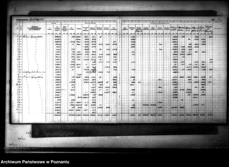 Obraz 11 z jednostki "Haupt- Ausgabetagebuch für das Rechnungsjahr 1939"