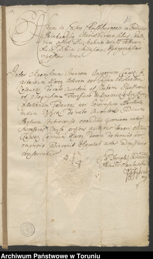 image.from.unit.number "Teresa z Konopackich Kruszyńska, kasztelanowa gdańska przeciw Władysławowi i Zygmuntowi Kretkowskim"