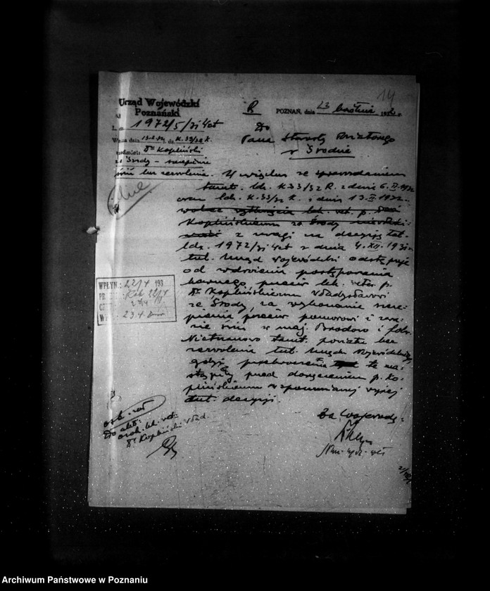 Obraz 18 z jednostki "Akta osobowe lekarza weterynarii dr. Władysława Kaplińskiego"