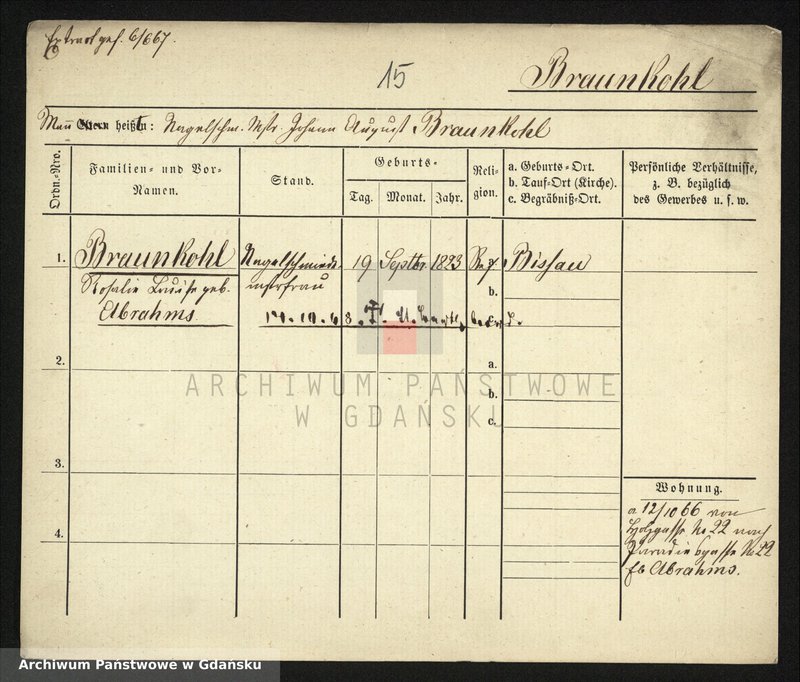 image.from.unit.number "Karty meldunkowe: Brauner - Bredull"