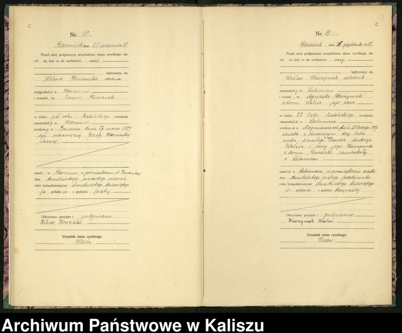 Obraz 18 z jednostki "[Księga zgonów]"